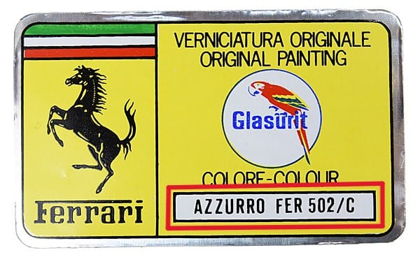 Ferrari kodas