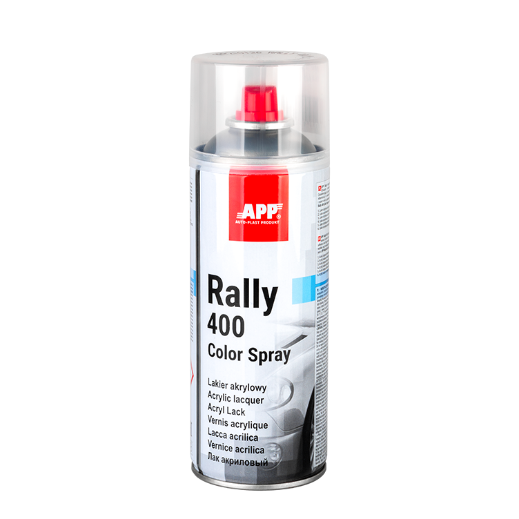 Akrilinis skaidrus lakas Rally 400ml